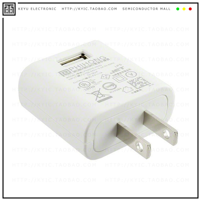 PSA05A-050QL6W【AC/DC WALL MOUNT ADAPTER 5V 5W】