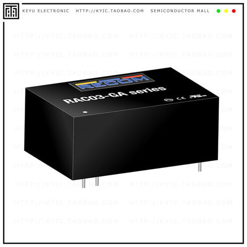 RAC03-24SGA【CONV AC/DC 3W 85-305VIN 24VOUT T】