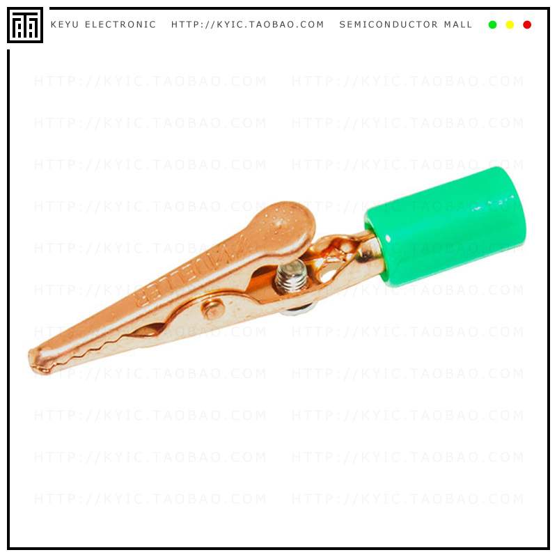 BU-60CHS-5【GATOR CLIP COPPER INSUL 10A】