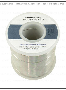 SMD3SW.031 1LB【SOLDER WIRE 62/36/2 TIN/LEAD/SIL】