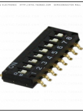 A6H-8102【SWITCH SLIDE DIP SPST 25MA 24V】