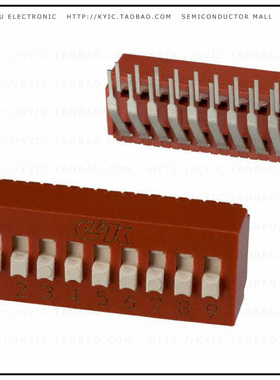 BD09AV【SWITCH SLIDE DIP SPST 100MA 5V】