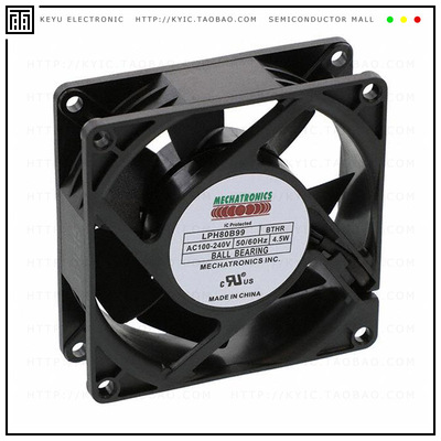 LPH80B99-BTHR【FAN AXIAL 80X25.5MM 100-240VAC】