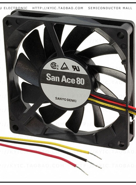 109P0812H601【FAN 80X20MM 12VDC TACH】