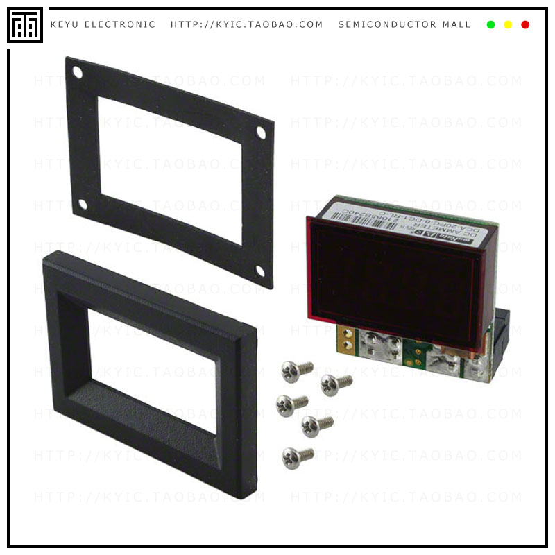 DCA-20PC-6-DC1-RL-C【AMMETER 0-19.99A LED PANEL MOUNT】