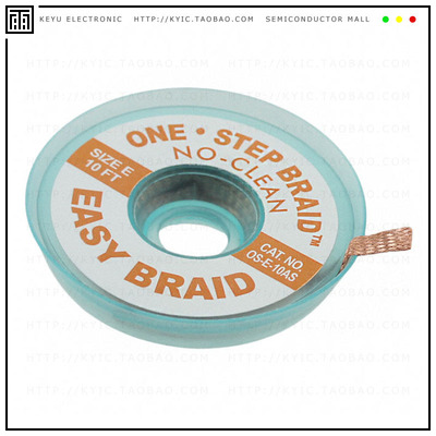 OS-E-10AS【DESOLDER BRAID NO-CLN 0.125' 10'】