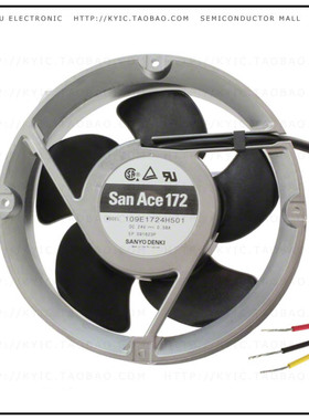 109E5724H501【FAN 172X51MM 24VDC SDCUT RBLS】