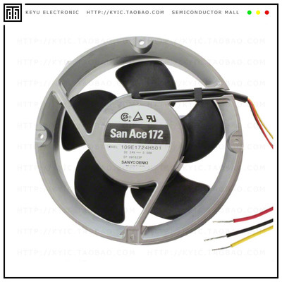 109E5724H501【FAN 172X51MM 24VDC SDCUT RBLS】