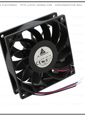 FFB0912SH-R00【FAN AXIAL 92X25.4MM 12VDC WIRE】