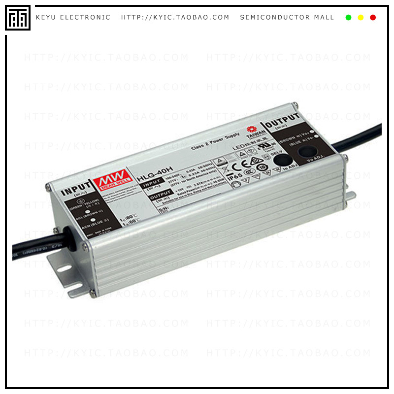 HLG-40H-20B【LED DRVR CC/CV AC/DC 12-20V 2A】