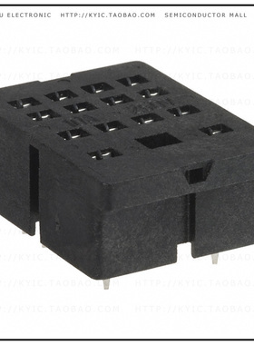 3-1415043-1【RELAY SOCKET 14 POS THROUGH HOLE】