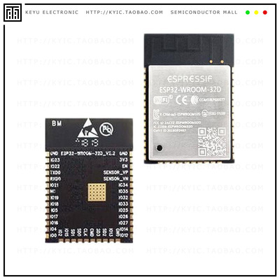 ESP32-WROOM-32D (16MB)【WIFI MODULE 128MBITS SPI FLASH】