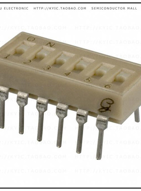 90B06ST【SWITCH SLIDE DIP SPST 25MA 24V】