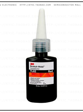 TL62 0.33OZ【SCOTCH-WELD THREADLOCKER TL62 0.】