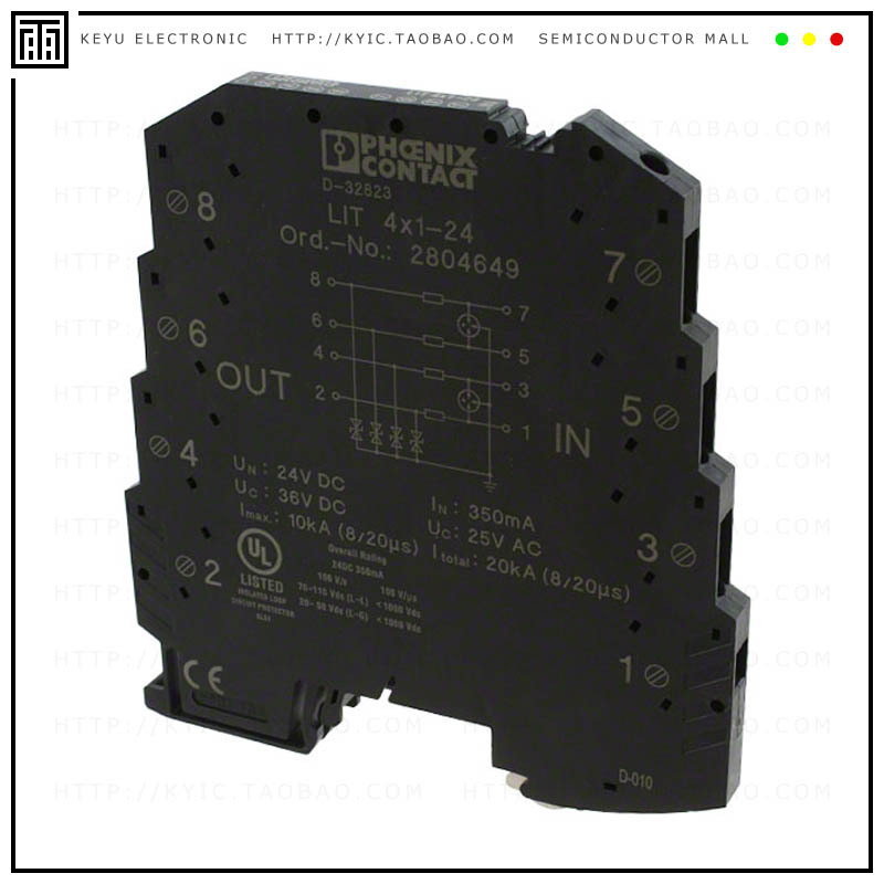 2804649【SURGE PROTECTOR DIN RAIL】