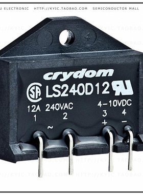 LS240D12R【SSR RELAY SPST-NO 12A 24-280V】