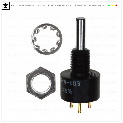 140B00103【POT 10K OHM 2W WIREWOUND LINEAR】