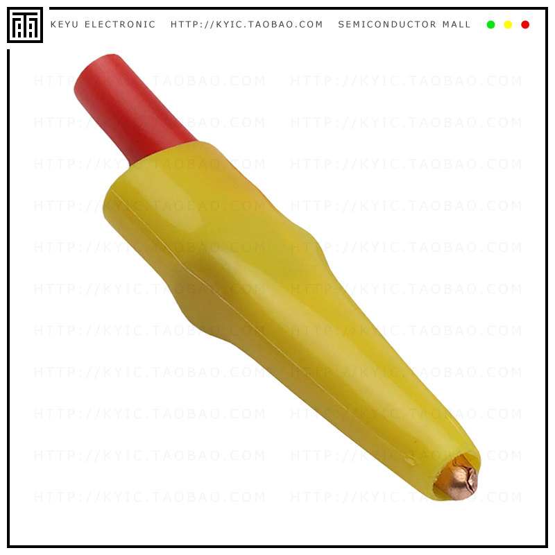 CTM-63C-6【GATOR CLIP COPPER INSULATED 10A】