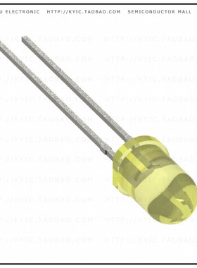 HLMP-1401-E0000【LED YELLOW DIFFUSED T-1 T/H】