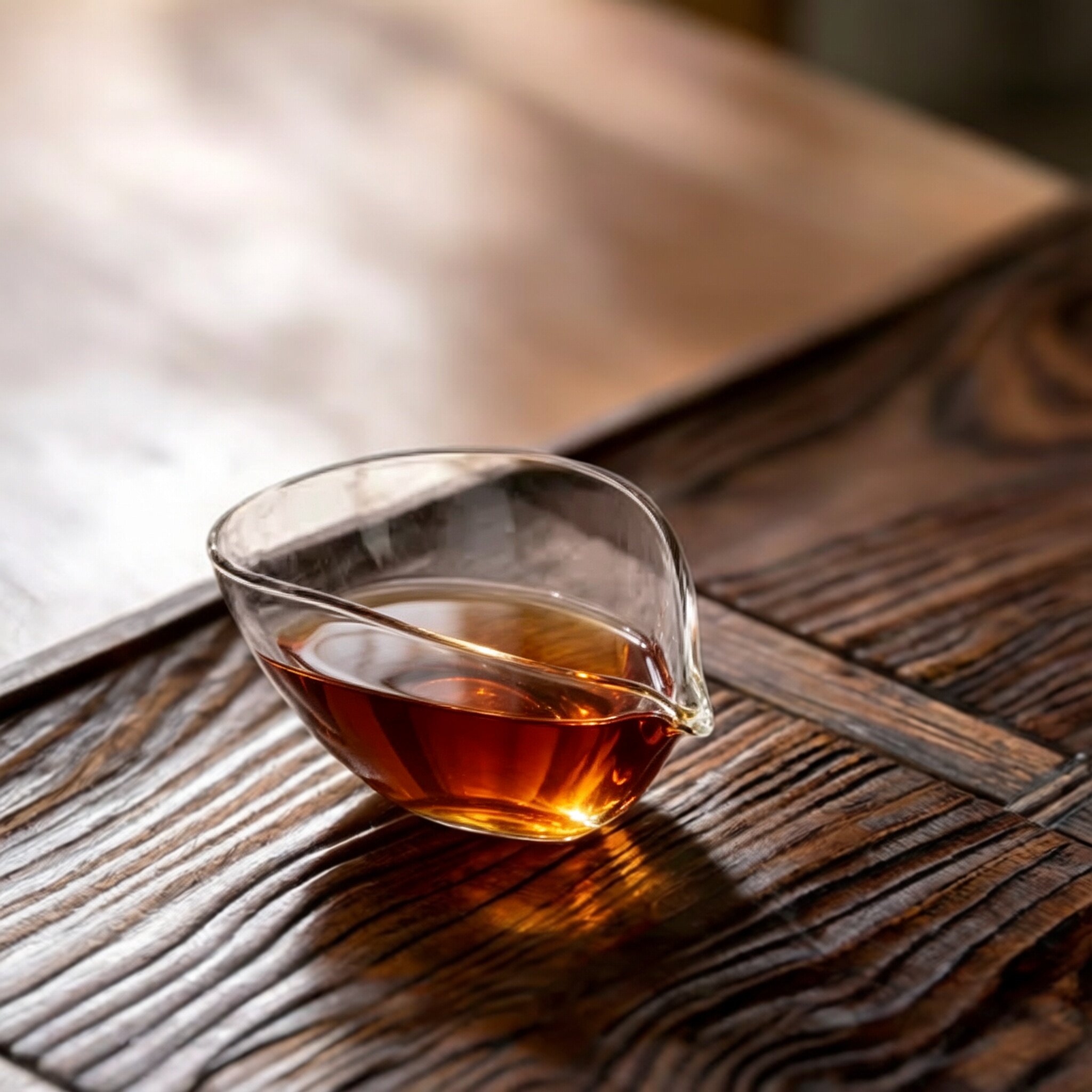 耐高温高硼硅玻璃公道杯加厚泡茶图片