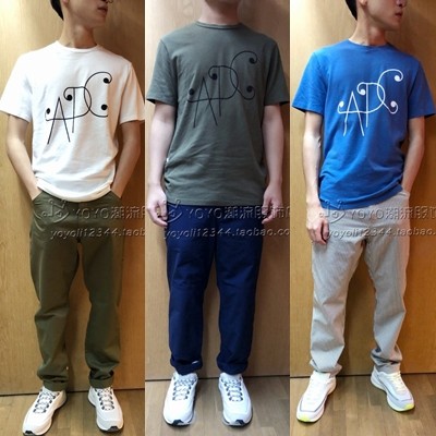 5折 YOYO香港  A.P.C APC 男 19春夏 圓領短袖T恤6758 6783在類目 男裝, T恤中 - 來自Buy2taobao.com提供專業的淘寶代購服務