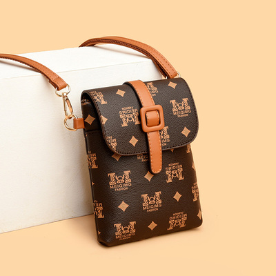 真皮小包2023新款夏手机包包百搭牛皮女士单肩零钱包迷你斜挎女包