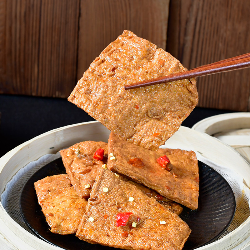 粮农卤香干料理包6片预制菜卤味豆干熟食商用速成品快餐豆干批发