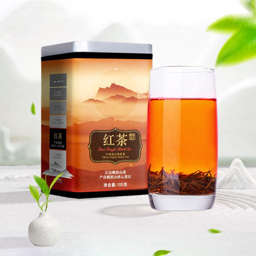 峨眉雪芽工夫红茶100g浓香型