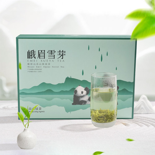 峨眉雪芽高山绿茶180g