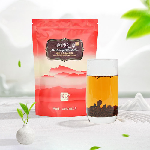 现货红茶峨眉雪芽川红