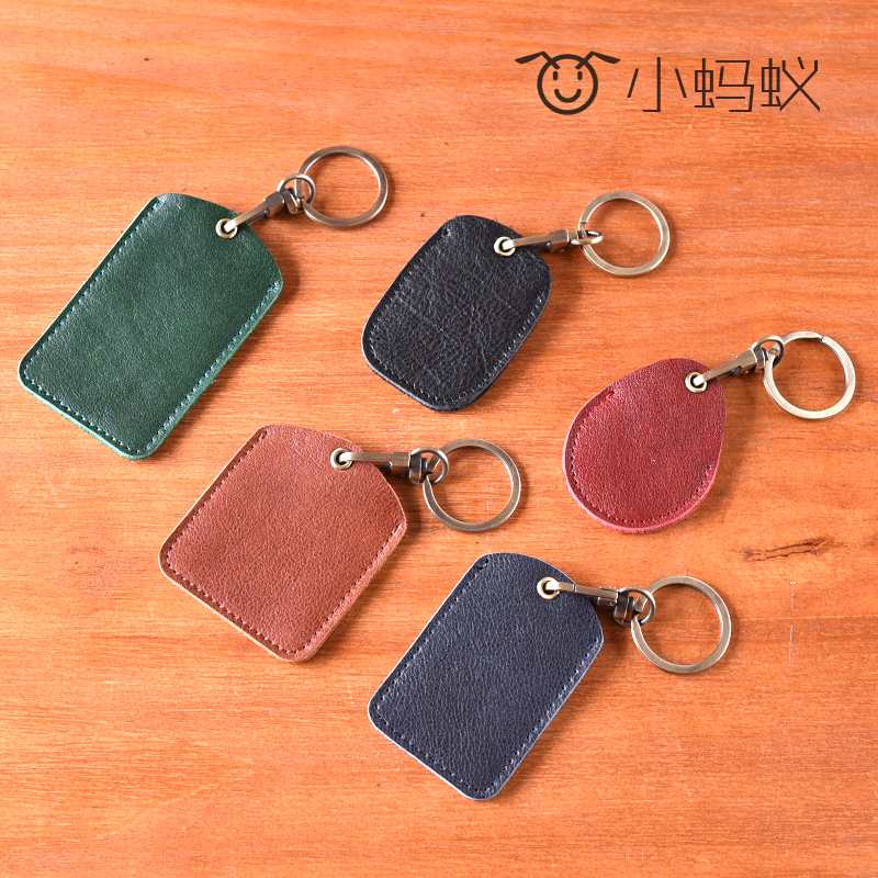 公交卡套小蚂蚁头层牛皮八达通