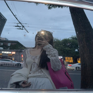 2023年新款 are 针织背心女夏季 shop 设计感小众叠穿V领百搭上衣