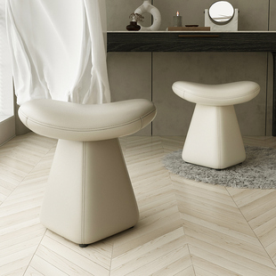 化妆椅子家用衣帽间高级感梳妆台专用凳子卧室旋转设计师化妆凳