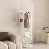 衣帽架网红落地卧室家用室内金属简易不占空间轻奢挂衣架立式 衣架