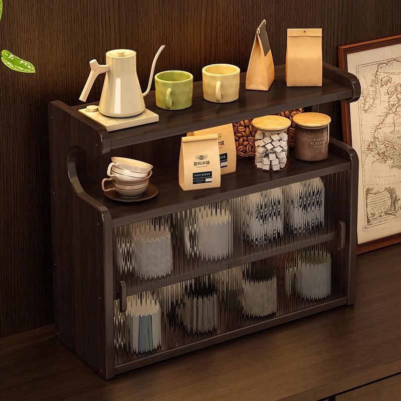 桌面置物架茶杯水杯咖啡杯收纳