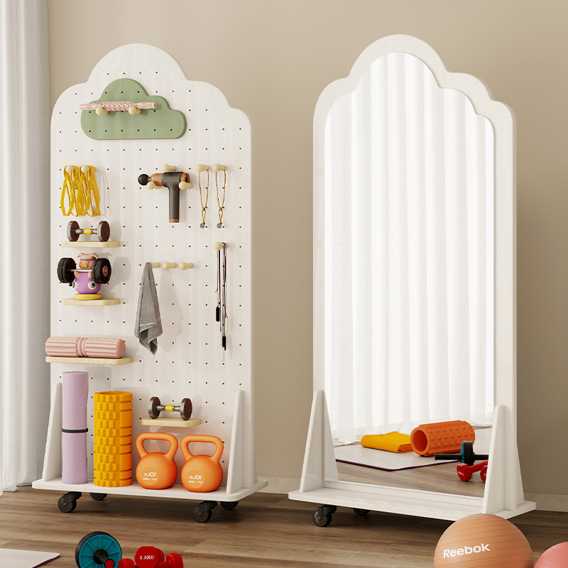 新款健身镜收纳二合一