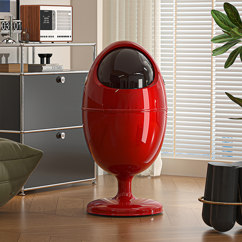 轻奢高档垃圾筒家用客厅