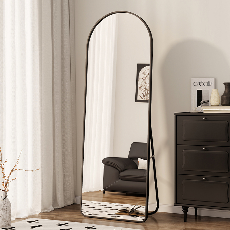全身镜穿衣落地镜子家用简约壁挂贴墙网红女生卧室化妆挂墙试衣镜