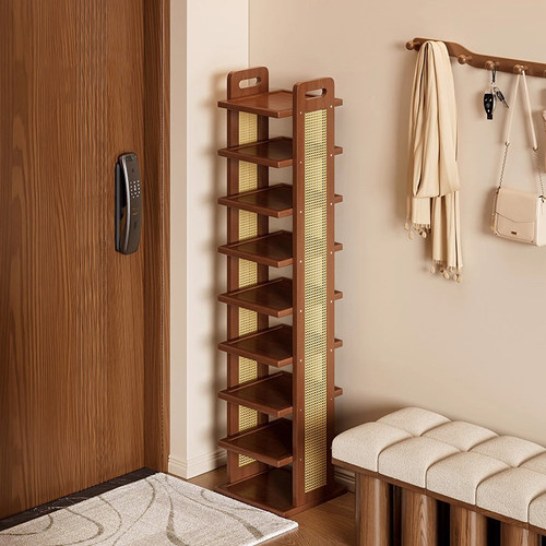 鞋架多层家用门口出租房用简易置物架2025新款不占空间宿舍窄鞋架