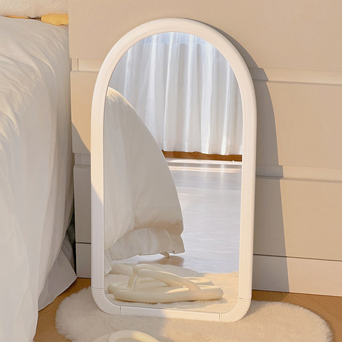 乐远ins奶油风网红半身镜落地