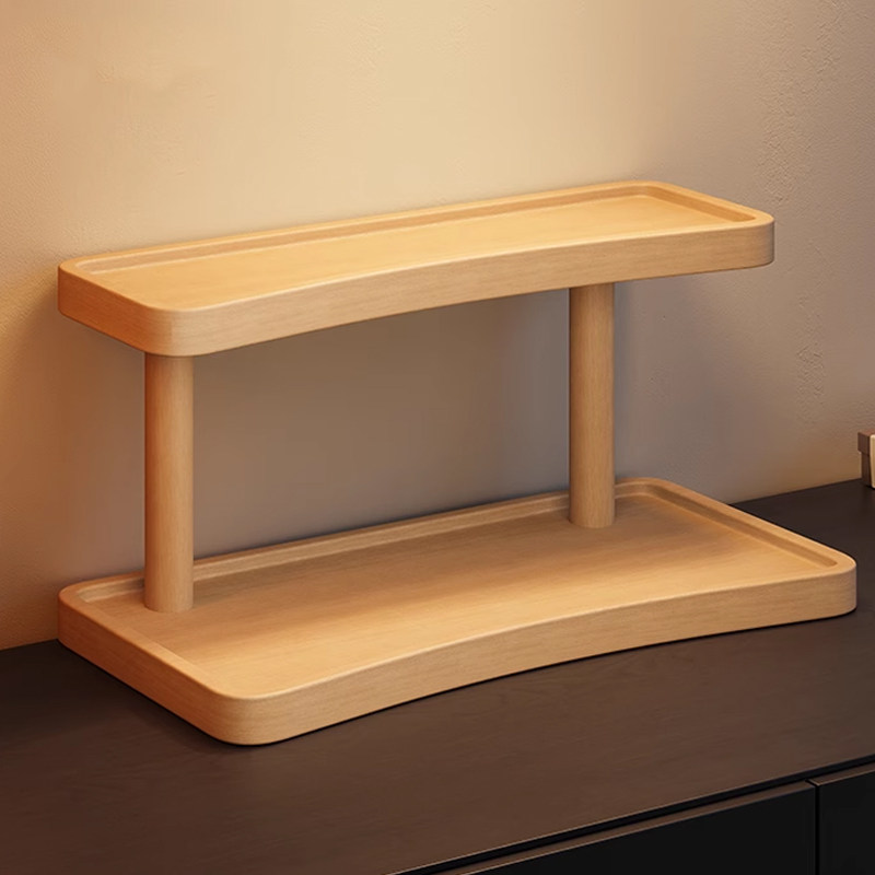 桌面置物架实木多层杯子收纳架子餐桌台面水杯咖啡杯茶杯小型杯架,住宅家具,搁板/置物架/家用陈列架,淘宝优惠券,粉丝福利购,淘宝优惠卷