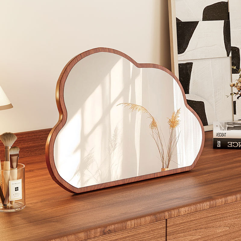 乐远云朵可壁挂方形化妆镜子