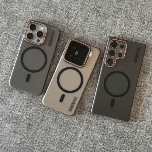 柔纱黑色磁吸柔纱肤感高级感壳