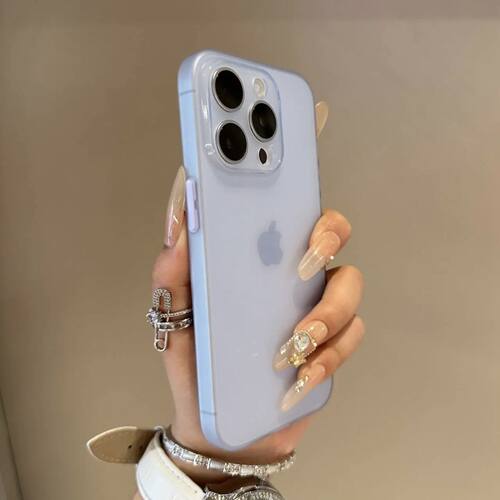 iPhone15软硅胶ins简约高级感