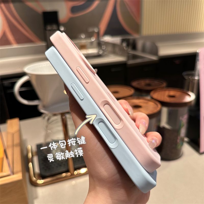按键填平不凸起适用苹果16promax手机壳超薄iphone16液态硅胶16pm网红推荐拉平拍照键全包高级感相机键保护壳