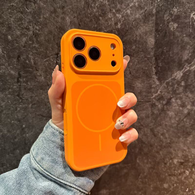 液态硅胶适用苹果17promax手机壳新款磁吸iPhone16一体硅胶按键全包15pro肤感超火14保护套13防摔Air高级女款