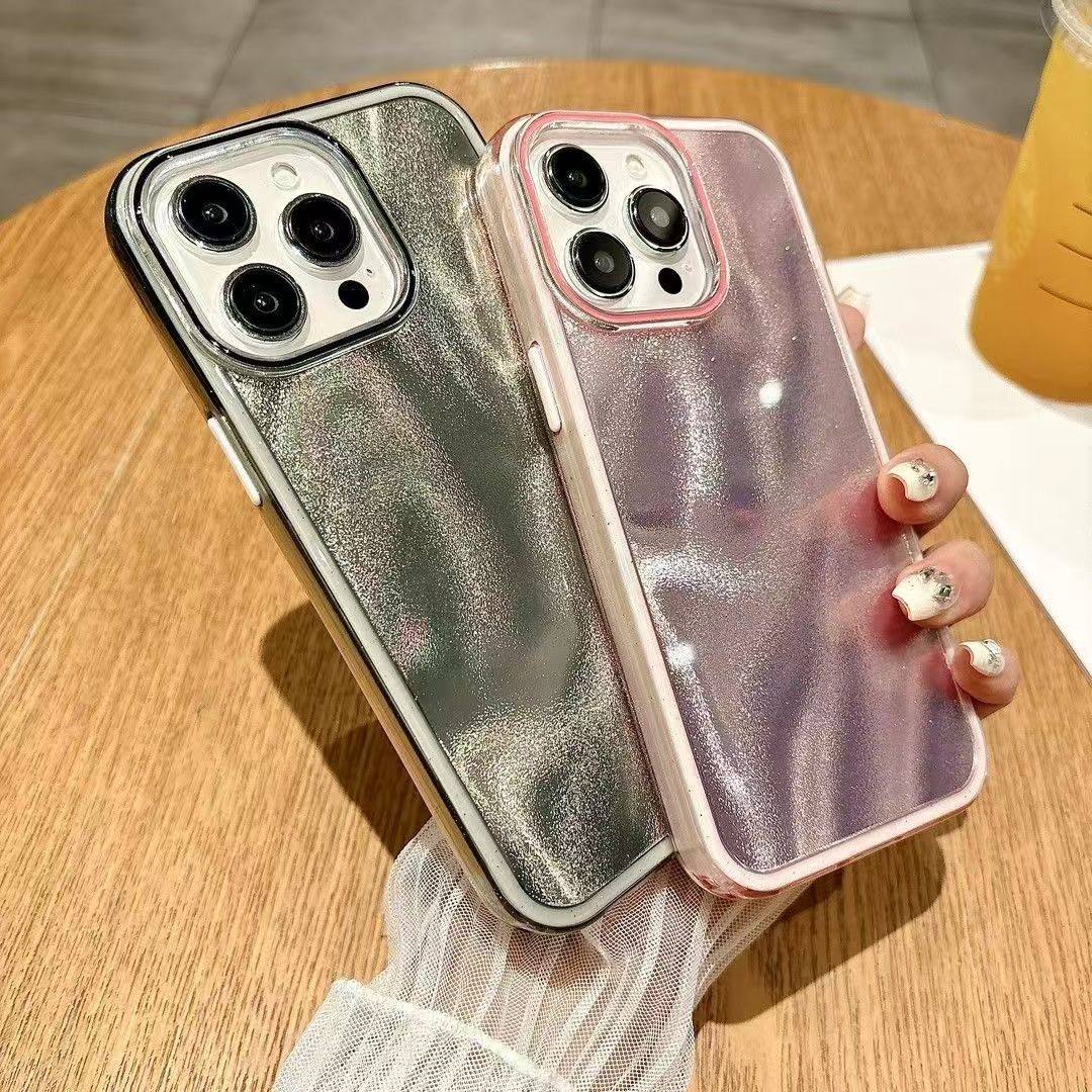 高级感流沙纹三合一适用iPhone16promax手机壳苹果14pro新款11网红15小众14女13pro超火12防摔全包硬背套大孔,3C数码配件,手机保护套/壳,淘宝优惠券,粉丝福利购,淘宝优惠卷