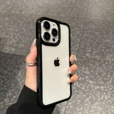 iPhone15亚克力ins简约高级感