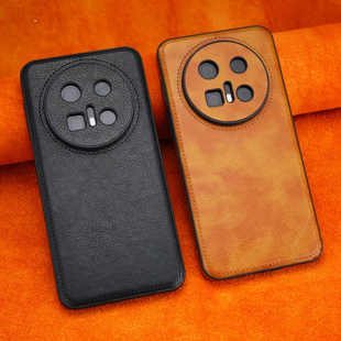 适用华为Mate70Pro纯色皮纹手机壳复古商务mate60/50/40防摔高级感pura70pro+皮质保护套70ultra男女防滑外壳