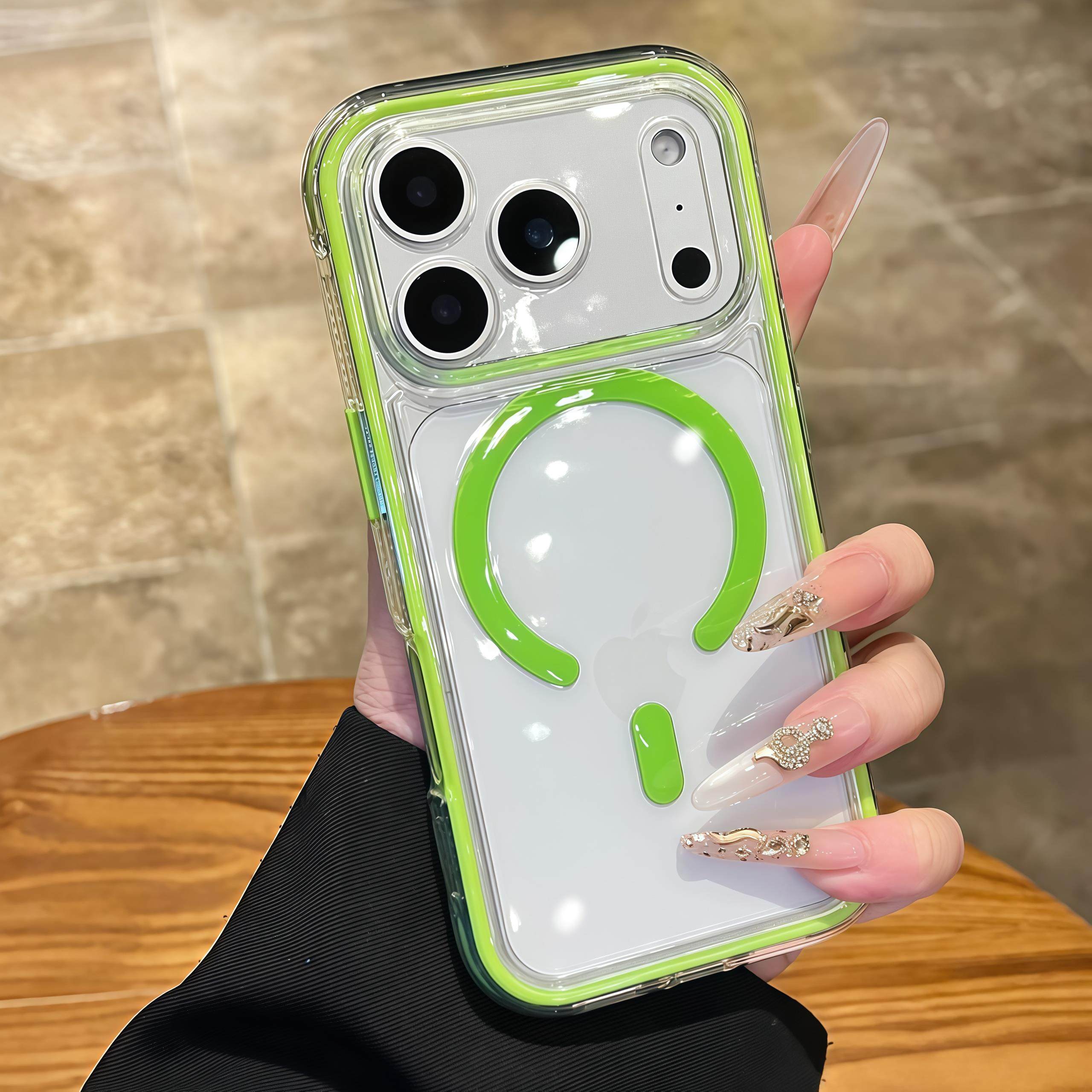 星宇橙二合一气囊防摔新款苹果17pro系列适用于iphone17promax专用16pro磁吸充电15新机情侣pm防摔保护套ip女